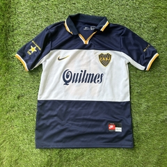 CAMISETA RETRO - BOCA JUNIORS 1998 - ALTERNATIVA - RIQUELME - comprar online