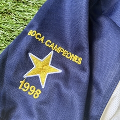 CAMISETA RETRO - BOCA JUNIORS 1998 - ALTERNATIVA - RIQUELME - tienda online