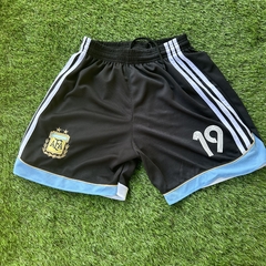 SHORT RETRO - AFA - MUNDIAL DE ALEMANIA 2006 - LIONEL MESSI Y JUAN ROMAN RIQUELME - camisetasEFP
