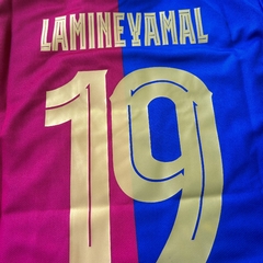 CAMISETA - BARCELONA 2024/25 - TITULAR - LAMINE YAMAL - camisetasEFP