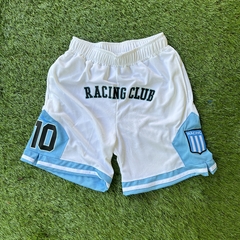 SHORT NBA - RACING CLUB - BLANCO - comprar online