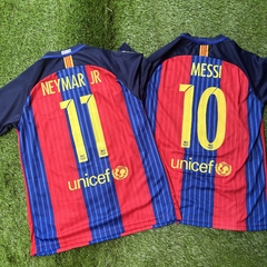 CAMISETA RETRO - BARCELONA 2015/16 - PARCHE MUNDIAL DE CLUBES - MESSI y NEYMAR - comprar online