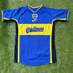 CAMISETA RETRO - BOCA JUNIORS 2001 - JUAN ROMAN RIQUELME - comprar online