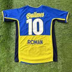 CAMISETA RETRO - BOCA JUNIORS 2001 - JUAN ROMAN RIQUELME en internet
