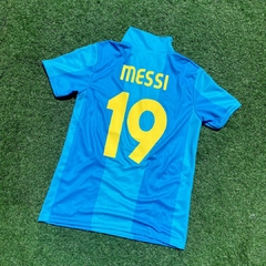 CAMISETA RETRO - BARCELONA 2007 - LIONEL MESSI y RONALDINHO en internet