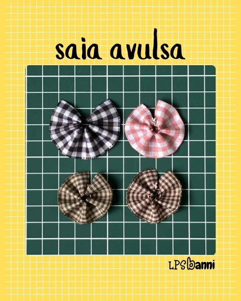 Saias Xadrez para LPS (4 cores)