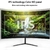 24 inch 144hz Monitors Gamer LCD Curved Monitor PC 1920*1080p Displays for desktop 1k Computer Monitors HDMI Compatible Monitors