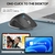 Wireless Mouse Ergonomic Bluetooth for Laptop Silence USB-C RGB Rechargeable 5 DPI 9 Multi Button for Computer PC Tablet Macbook