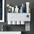 Bathroom Accessories organizer Set Toothbrush Holder Automatic Toothpaste Dispenser Holder Toothbrush Wall Mount Rack Tools Set - comprar online