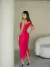 Vestido Midi Com Laço Malha Prada Jhesley - comprar online
