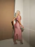 Vestido Midi Com Laço Malha Prada Jhesley