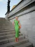 Vestido Midi Com Laço Malha Prada Jhesley