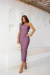 Vestido Midi Com Laço Malha Prada Jhesley - comprar online