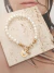 Pulseira pérola Orgânica minimalista - comprar online