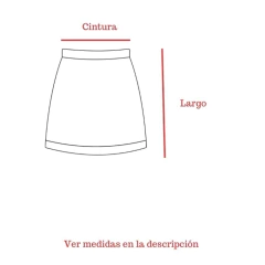 Imagen de Falda Estampada
