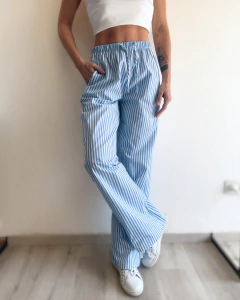Pantalon Positano Celeste - comprar online