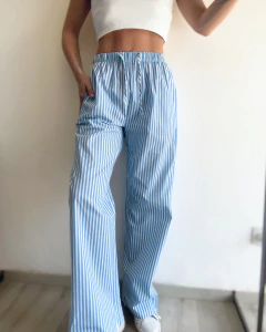 Pantalon Positano Celeste