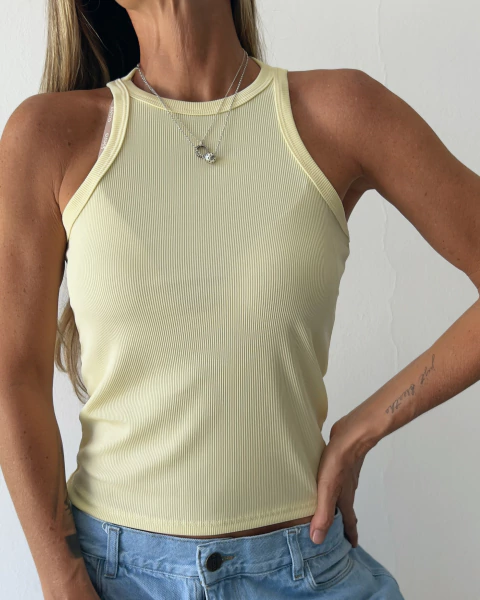 Musculosa Siena Amarillo - comprar online
