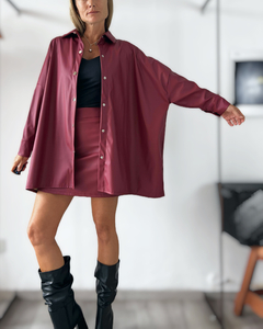 Camisaco Grecia Bordo - tienda online