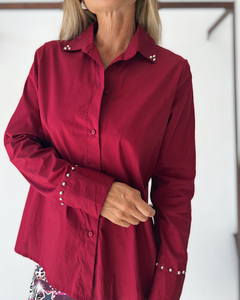 Camisa Roma Bordo - El Atelier