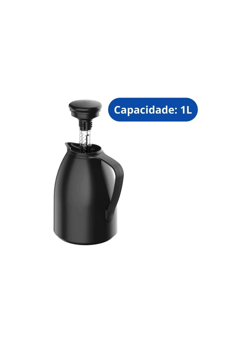 Bule Luna 1L c/ Infusor de Chá Termolar