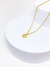 COLAR PONTO DE LUZ DOURADO E PRATA - loja online