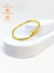 BRACELETE PREGO PRATA E DOURADO - comprar online
