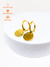 ARGOLA MOEDA DOURADO E PRATA - comprar online