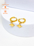 ARGOLA VÊNUS DOURADO E PRATA - comprar online