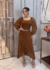 Vestido Boho Babado, Vestido midi no tecido tule forrado, com mangas longas e babado na saia. - Loja Helena Alves