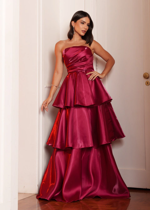 Vestido Tábata, Vestido Longo de festa.