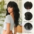 peruca lace wig cabelo fibra organica ondulada c/franja reta - Rass Hair