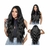Peruca Longa Ondulada Fibra Orgânica Premium Similar Ao Cabelo Humano 60 Cm - Rass Hair