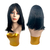 Peruca Modelo Riana Wig Organica Com Franja Curta Aspecto De Cabelo Humano - comprar online