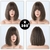 CABELO WIG LACE PERUCA CURTA ASPECTO NATURAL FIBRA ORGANICA - comprar online