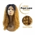 LACE FRONT - SOFIA (BLACK BEAUTY - 480g) Cacheada/afro, fibra Orgânica e similar ao cabelo natural - 60 Cm - Rass Hair