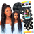 Jumbo Liso Ondulado Lançamento Tips Body Wave 71Cm Crochet Braid 240Gr P/ Tranças