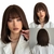 CABELO WIG LACE PERUCA CURTA ASPECTO NATURAL FIBRA ORGANICA