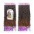 Imagem do Cabelo Aplique Método Crochet Braid Modelo Gypsy Locs 300Gr