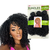 Cabelo Fibra Orgânica Cachos Afro 285 Gramas Goivo Bundles Um Pacote Faz 1 Cabeça Sleek