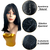Peruca Modelo Riana Wig Organica Com Franja Curta Aspecto De Cabelo Humano na internet