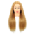 Cabeça de Treino Boneca Mista 80% Humano Ideal p/ Cortes Penteados Tranças - Rass Hair