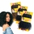 Cabelo Modelo Ametista Método Crochet Braid Fibra Orgânic Premium 80Cm Black Beauty - loja online
