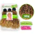 Imagem do Cabelo Fibra Orgânica Cachos Afro 285 Gramas Goivo Bundles Um Pacote Faz 1 Cabeça Sleek