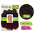 Cabelo Fibra Orgânica Cachos Afro 285 Gramas Goivo Bundles Um Pacote Faz 1 Cabeça Sleek - Rass Hair