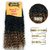 Cabelo Cacheado Queen Tress Braid 60cm 300gr Black Beauty na internet