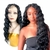 FRONT LACE "BESTIES" - Ondas Profundas, fibra Orgânica e similar ao cabelo natural - Rass Hair
