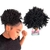 Aplique Coque Afro Puff Volumão Fashion Line fibra organica