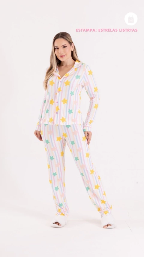 Pijama Americano LISTRAS - comprar online