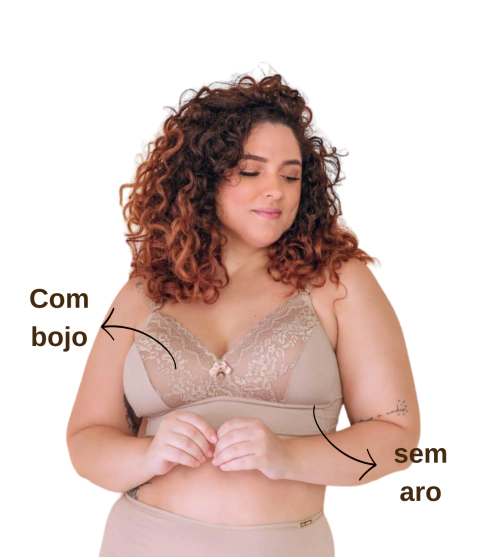 Sutiã Conforto SUPREMO - bege - comprar online